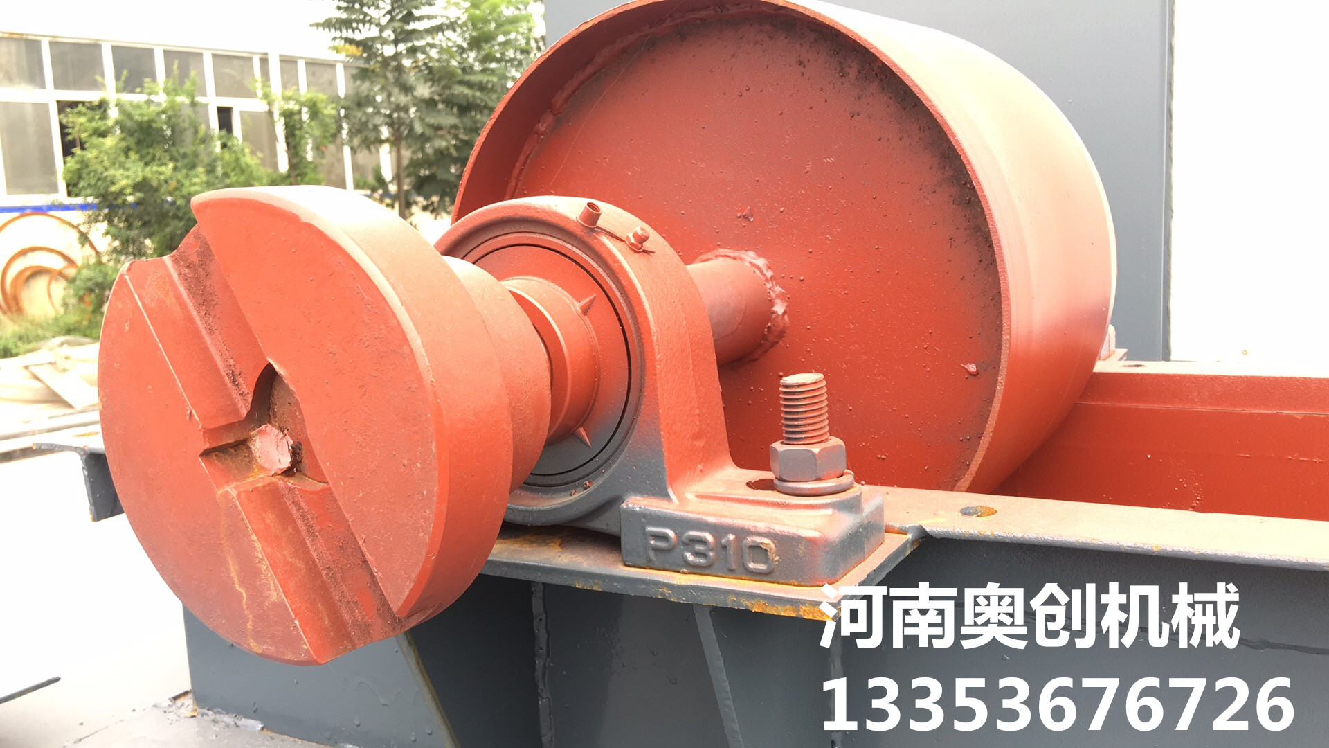 皮帶斗提機機頭展示