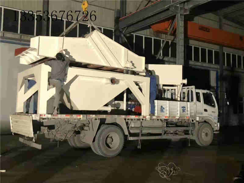 洗沙生產(chǎn)線中脫水篩可以把沙脫水到什么樣的程度？2